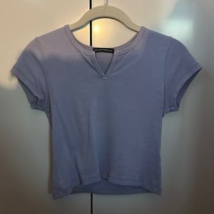 light purple brandy melville tshirt
